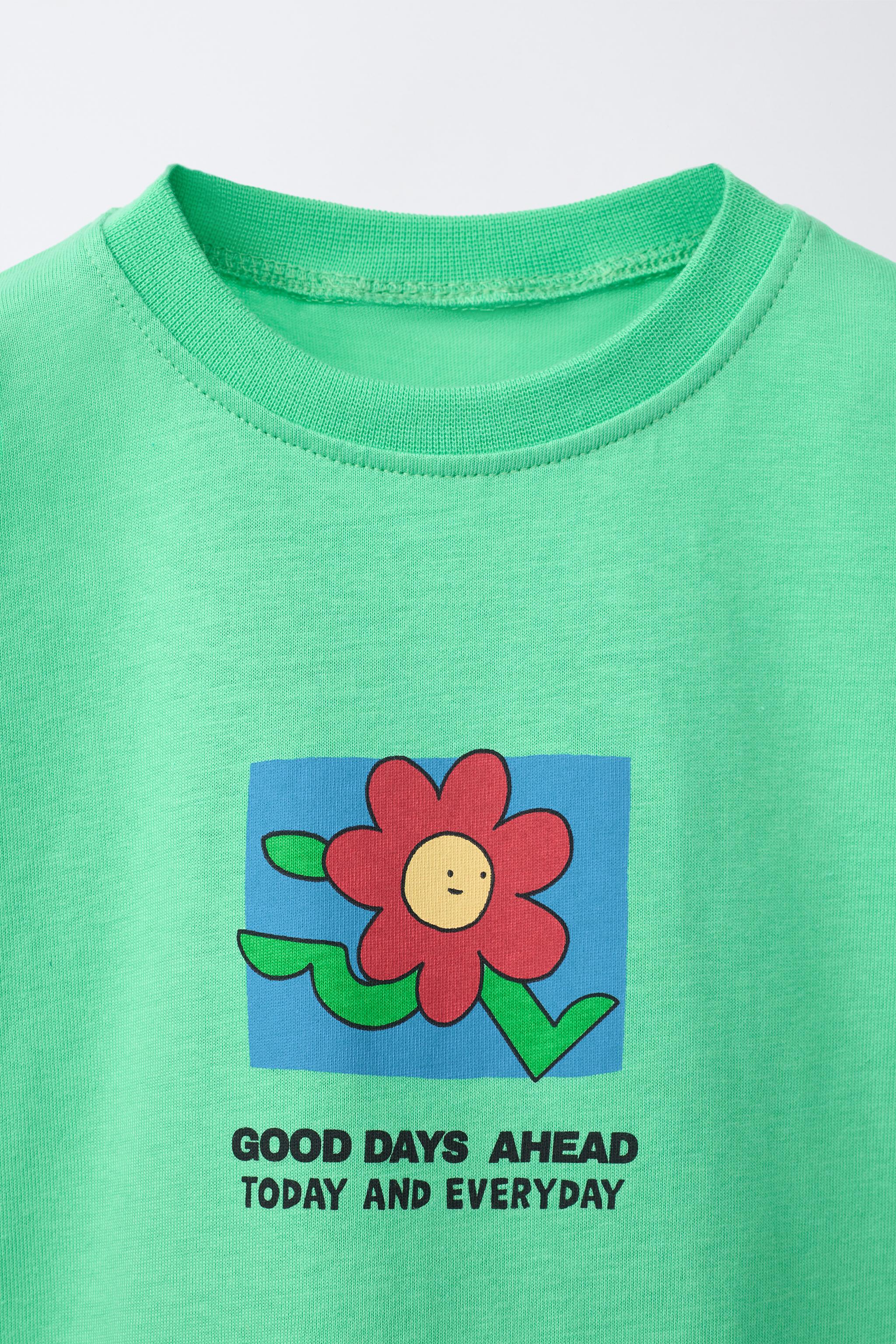 FLORAL PRINT T-SHIRT